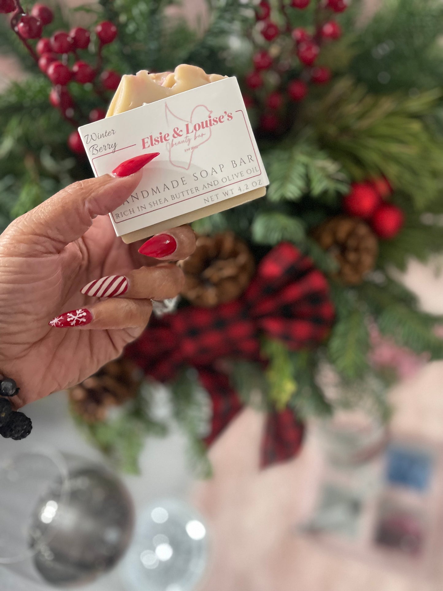 Handmade Soap Bar - Winter Berry