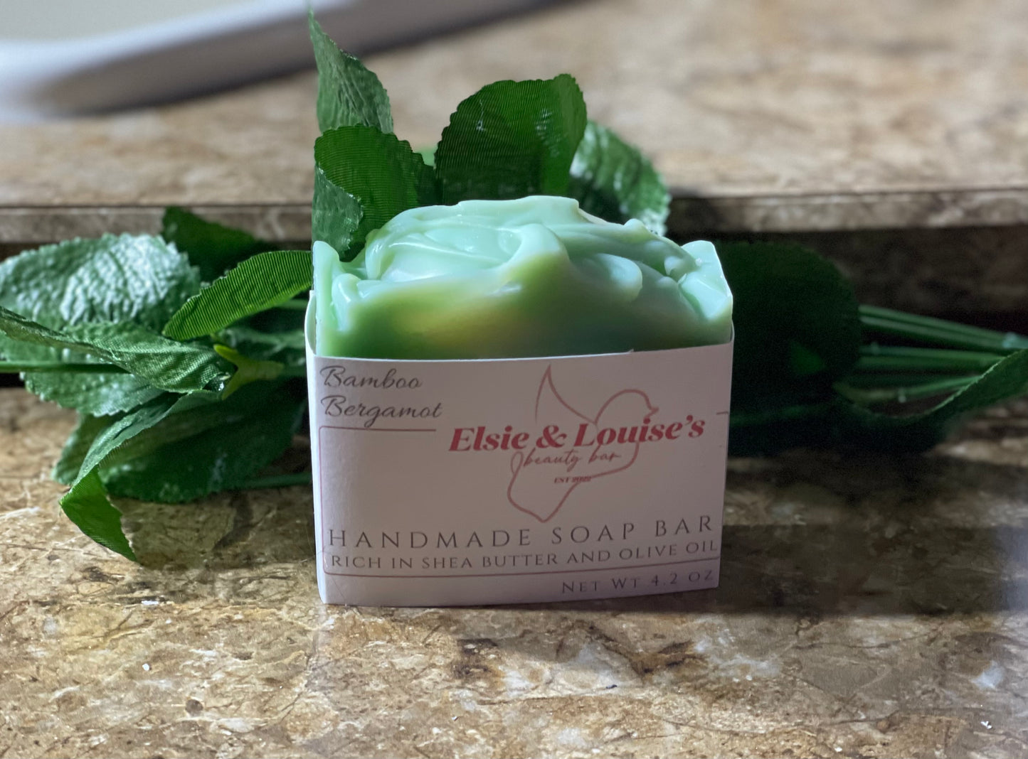Handmade Soap Bar - Bamboo Bergamot