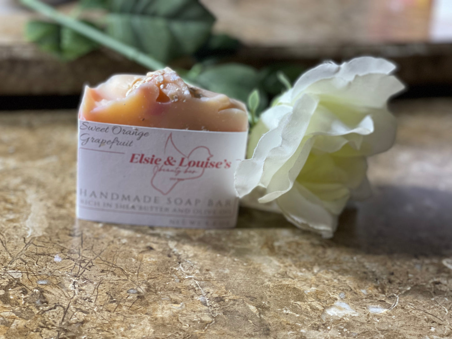 Handmade Soap Bar - Sweet Orange Grapefruit