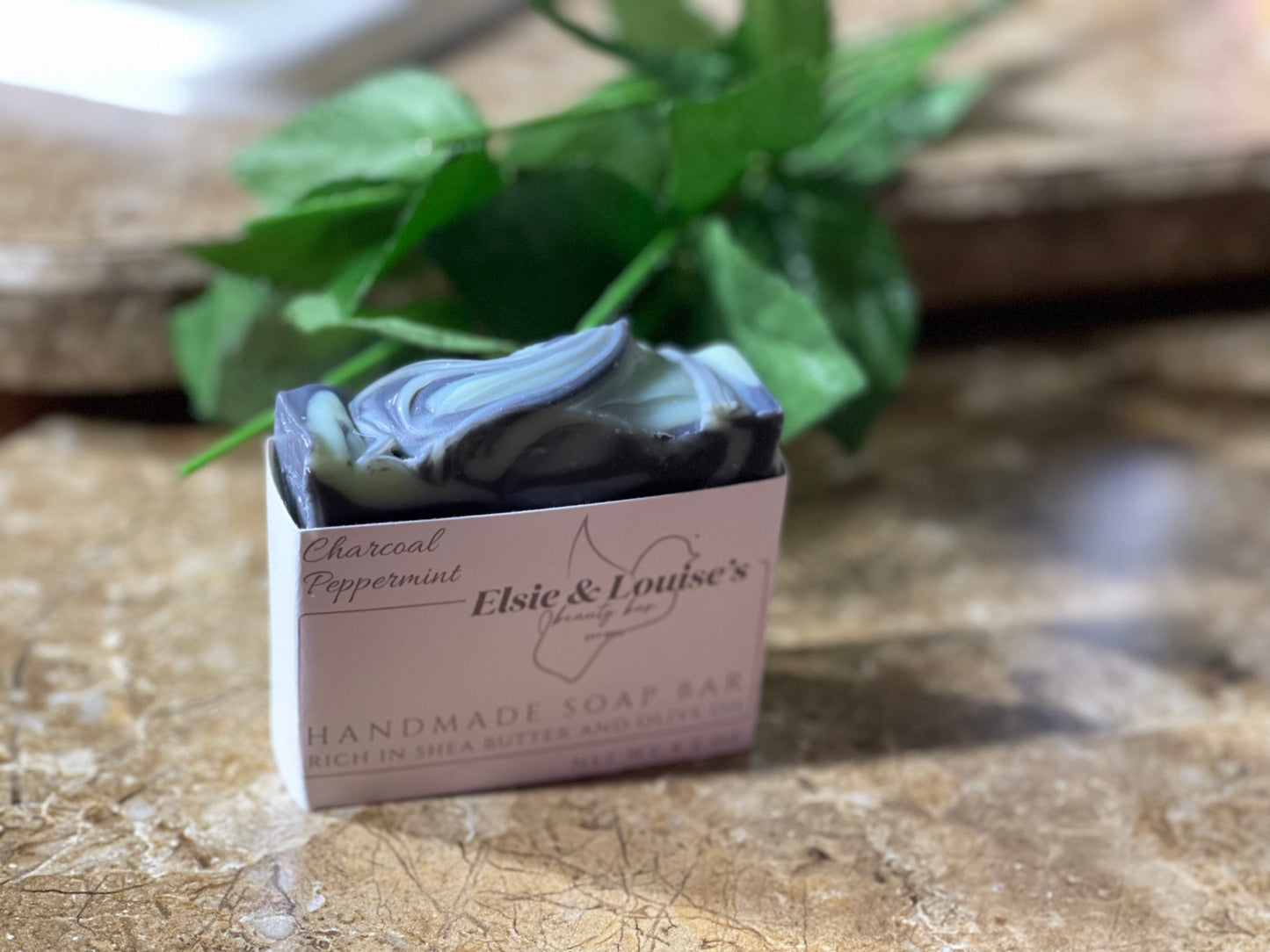 Handmade Soap Bar - Charcoal Peppermint