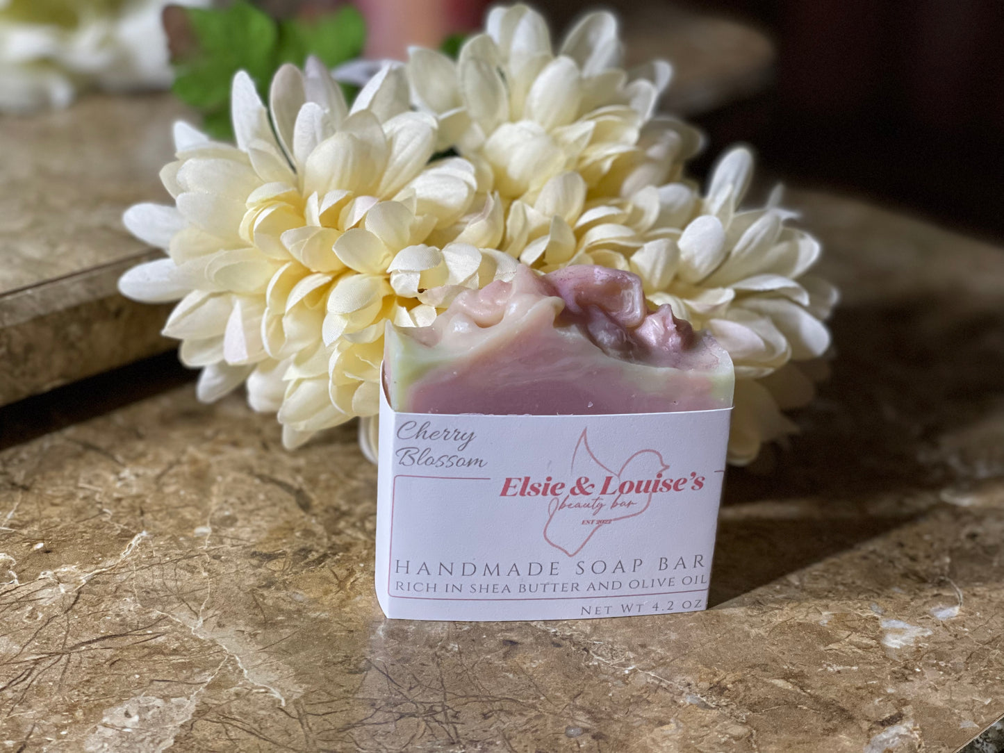 Handmade Soap Bar - Cherry Blossom